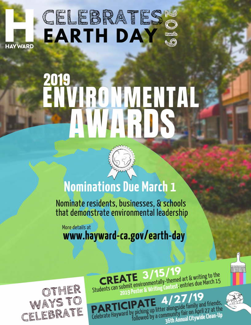Environmental Awards City of Hayward Official website